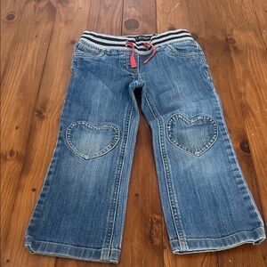OshKosh B'gosh Blue Jeans with Heart Accents